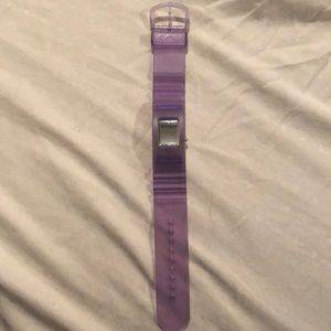 Purple digital Jelly watch